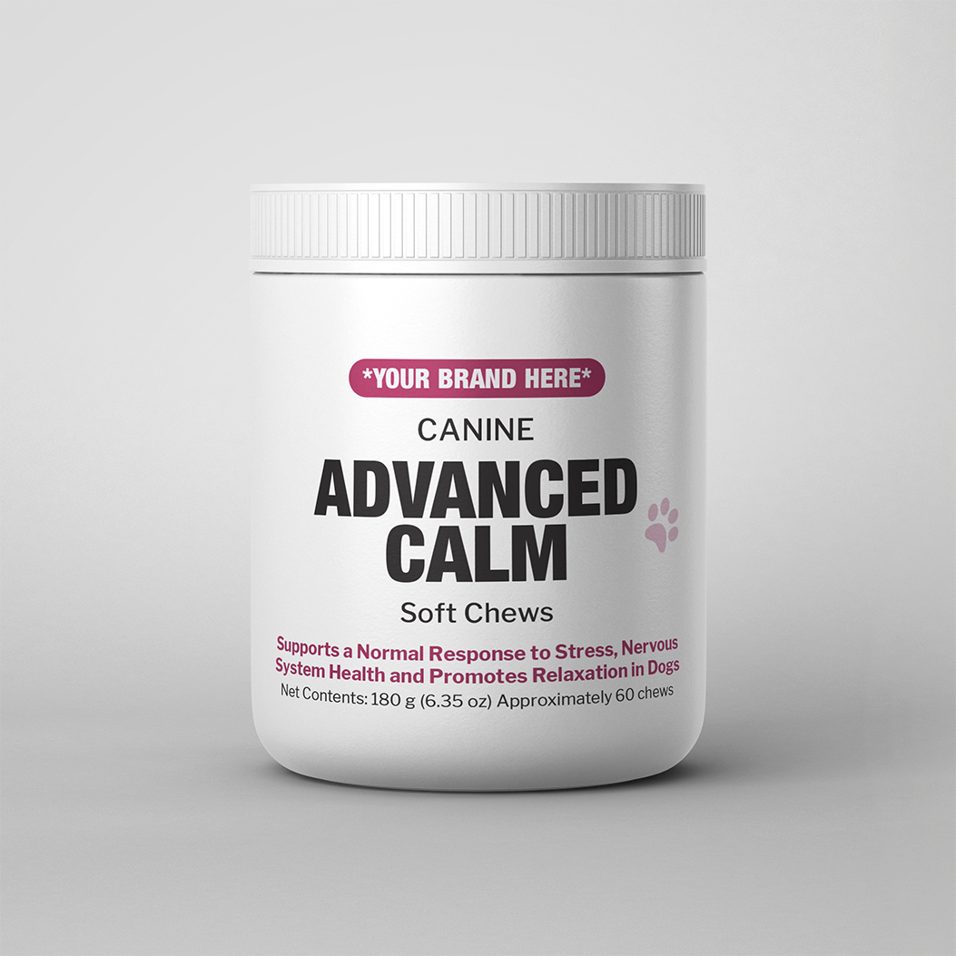 white label canine advanced calm soft chews