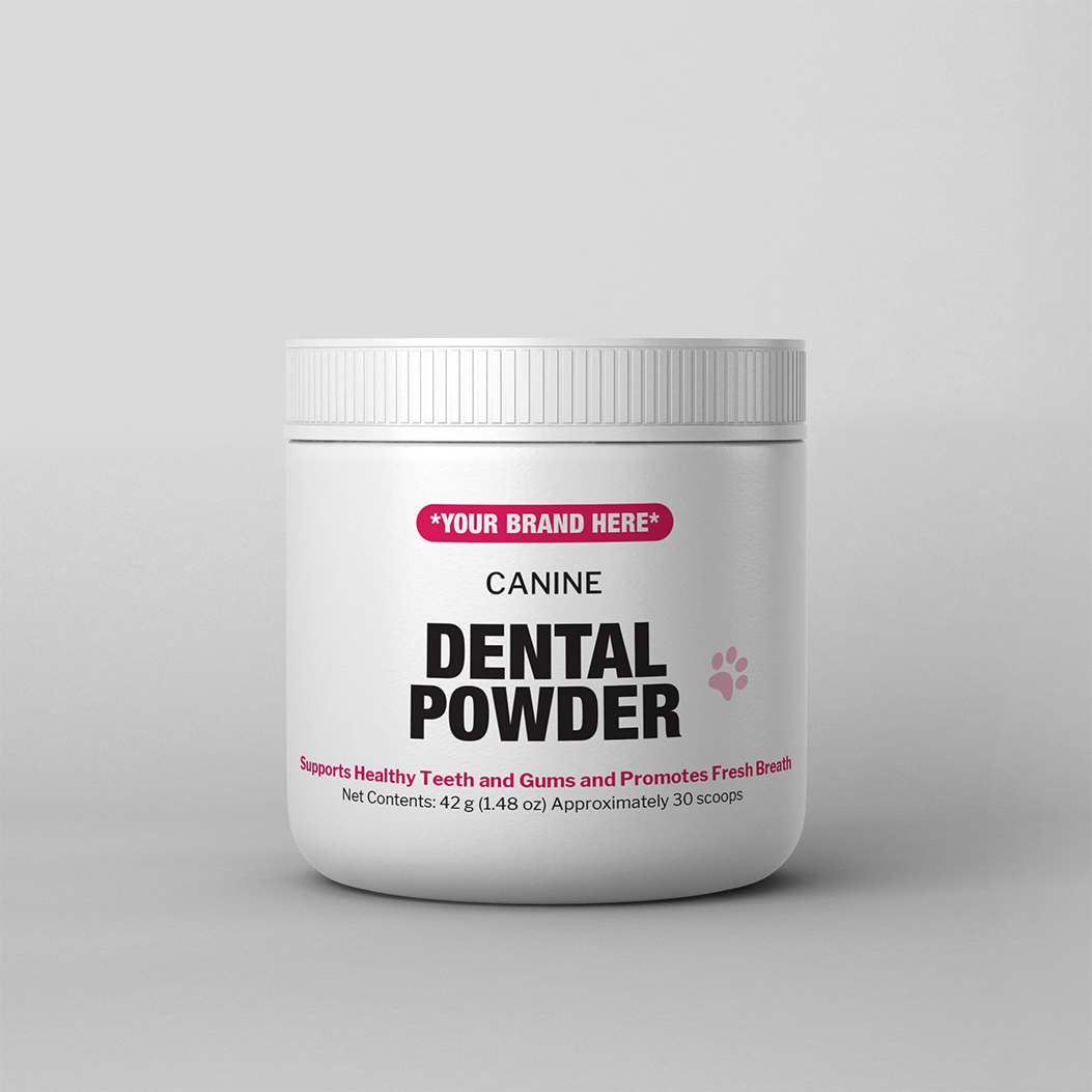white label canine dental powder