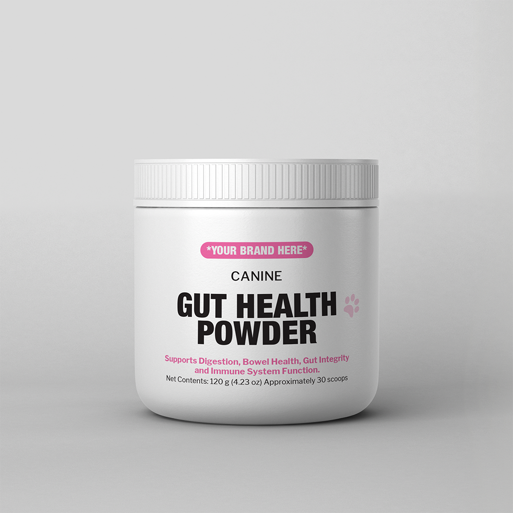 white label canine gut health powder