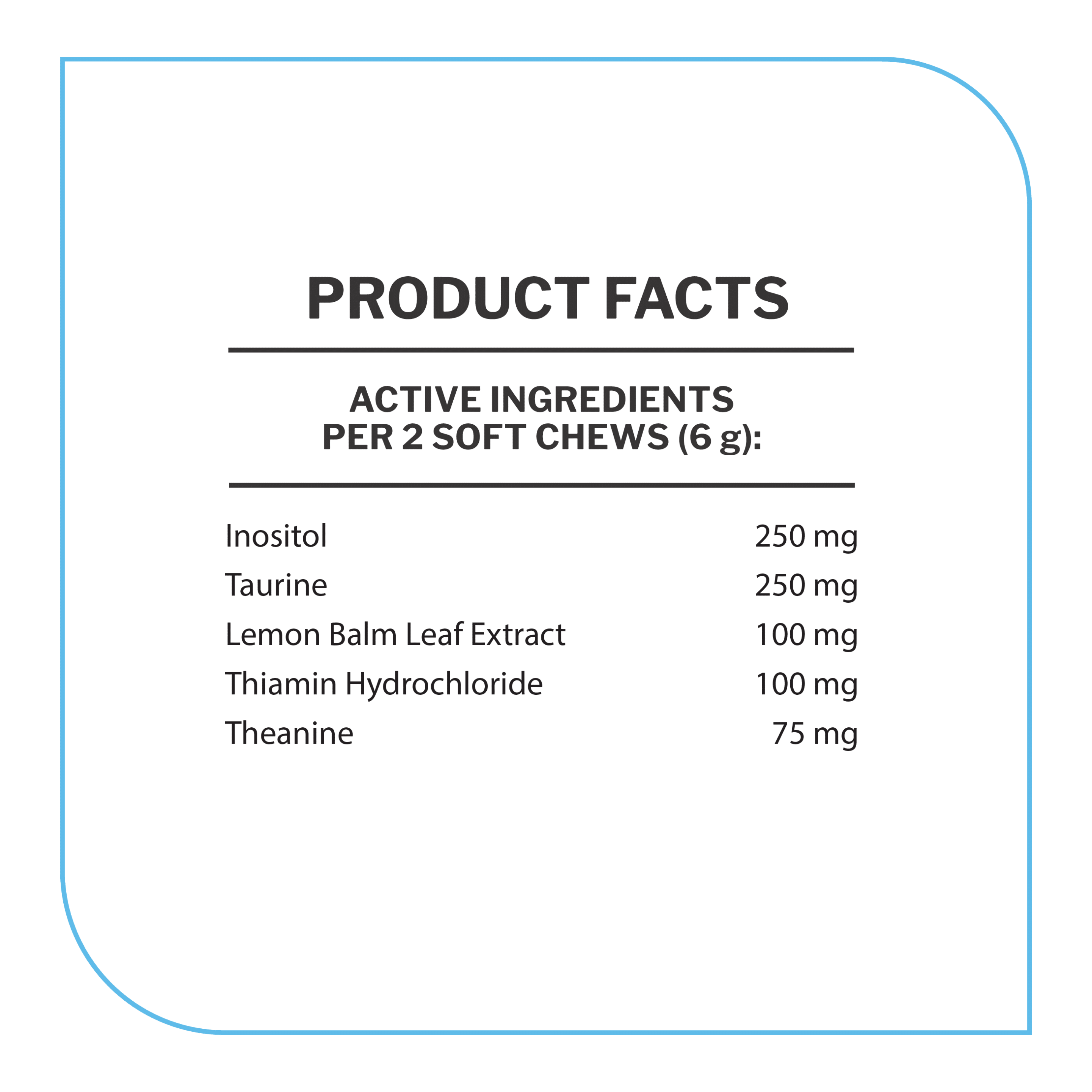 calm_supplement_facts_canine